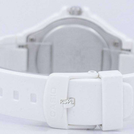 Casio Analogue White Resin Strap LRW-250H-7BVDF LRW-250H-7BV Ladies Watch
