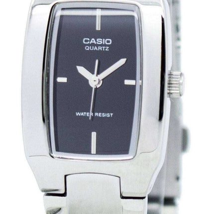 Casio Enticer Analog Black Dial LTP-1165A-1CDF LTP-1165A-1C Womens Watch
