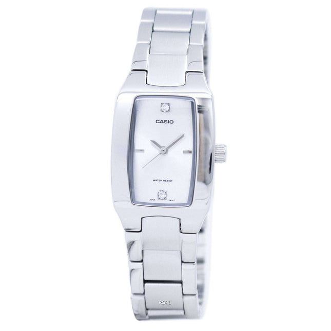 Casio Enticer Analog Silver Dial LTP-1165A-7C2DF LTP-1165A-7C2 Womens Watch
