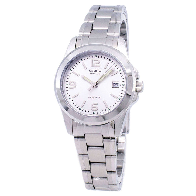 Casio Analog Quartz White Dial LTP-1215A-7ADF LTP-1215A-7A Womens Watch