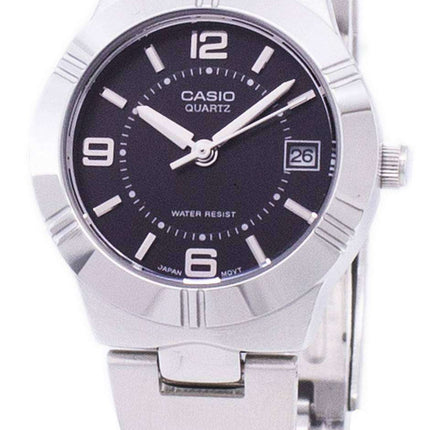 Casio Enticer Analog Quartz Black Dial LTP-1241D-1ADF LTP-1241D-1A Womens Watch