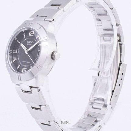 Casio Enticer Analog Quartz Black Dial LTP-1241D-1ADF LTP-1241D-1A Womens Watch