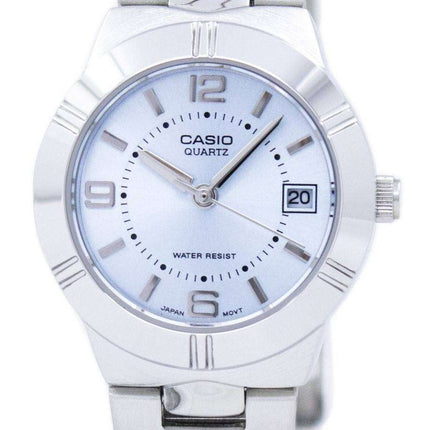 Casio Enticer Analog Quartz Blue Dial LTP-1241D-2ADF LTP-1241D-2A Womens Watch