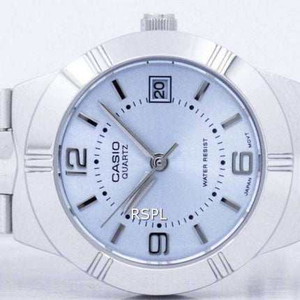 Casio Enticer Analog Quartz Blue Dial LTP-1241D-2ADF LTP-1241D-2A Womens Watch