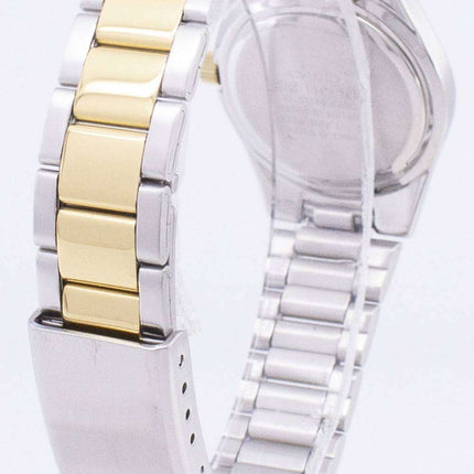 Casio Enticer Analog Quartz White Dial LTP-1253SG-7ADF LTP-1253SG-7A Womens Watch