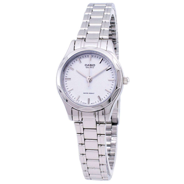 Casio Analog Quartz White Dial LTP-1275D-7ADF LTP-1275D-7A Womens Watch