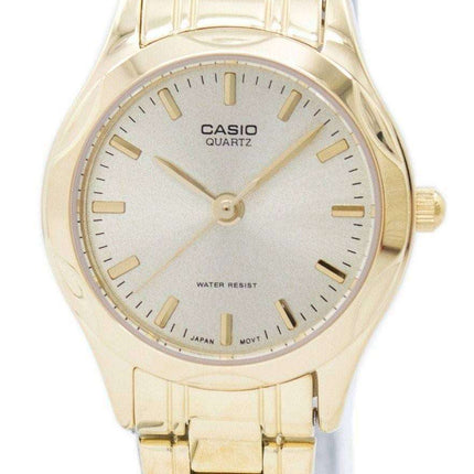 Casio Analog Quartz Gold Tone Dial LTP-1275G-9ADF LTP-1275G-9A Womens Watch