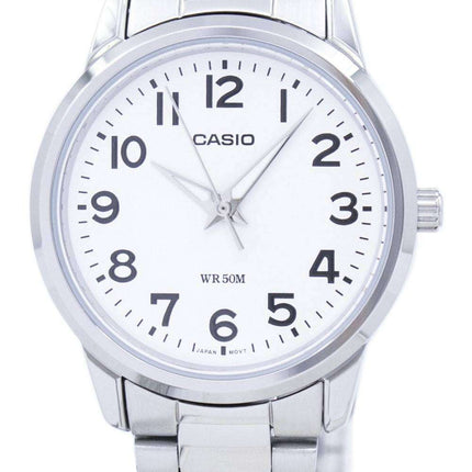 Casio Enticer Analog Quartz White Dial LTP-1303D-7BVDF LTP-1303D-7BV Womens Watch