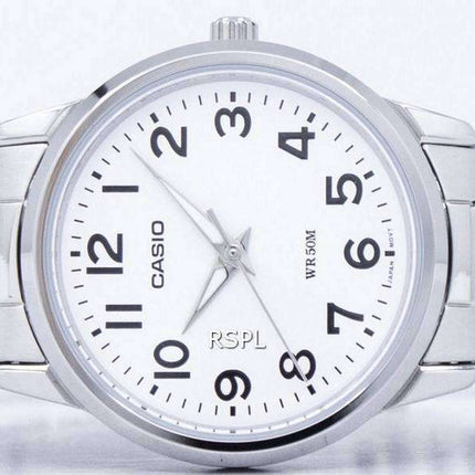 Casio Enticer Analog Quartz White Dial LTP-1303D-7BVDF LTP-1303D-7BV Womens Watch
