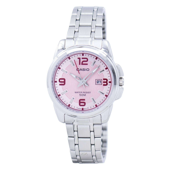 Casio Enticer Analog Quartz LTP-1314D-5AVDF LTP-1314D-5AV Womens Watch