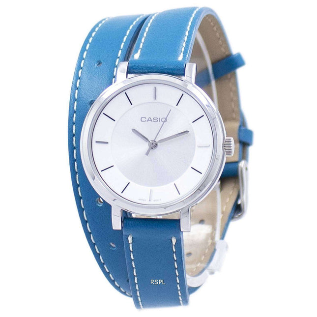 Casio Analog Quartz Double Loop LTP-E143DBL-3A LTPE143DBL-3A Women's Watch