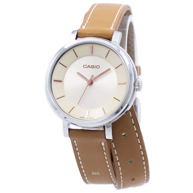 Casio Analog Quartz Double Loop LTP-E143DBL-5A LTPE143DBL-5A Women's Watch