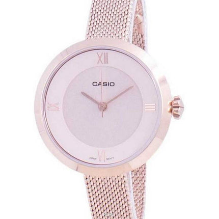 Casio Analog Pink Dial LTP-E154MPG-4A LTPE154MPG-4A Women's Watch