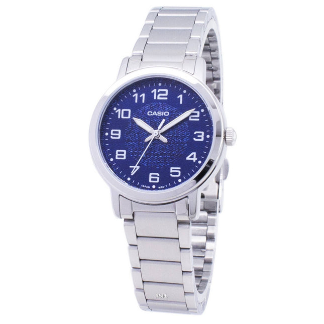 Casio Quartz LTP-E159D-2B LTPE159D-2B Analog Women's Watch