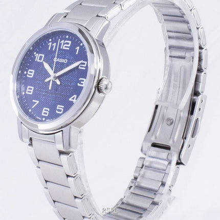 Casio Quartz LTP-E159D-2B LTPE159D-2B Analog Women's Watch