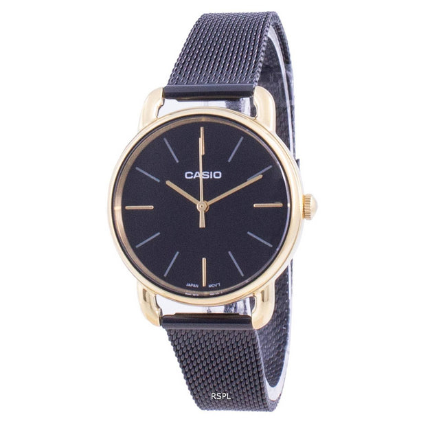 Casio Black Dial Quartz LTP-E412MGB-1A LTPE412MGB-1A Women's Watch