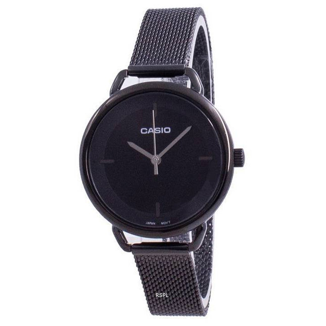 Casio Black Dial Quartz LTP-E413MB-1A LTPE413MB-1 Womens Watch
