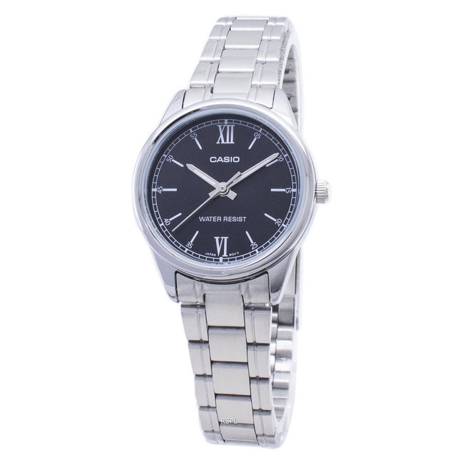 Casio Quartz LTP-V005D-1B2 LTPV005D-1B2 Analog Women's Watch