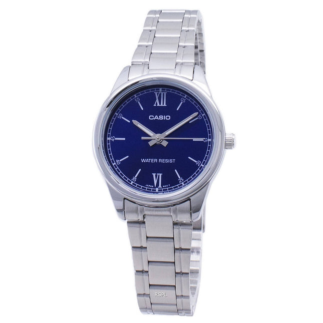 Casio Timepieces LTP-V005D-2B2 LTPV005D-2B2 Quartz Analog Women's Watch