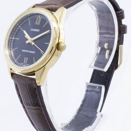 Casio Quartz LTP-V005GL-1B2 LTPV005GL-1B2 Analog Women's Watch