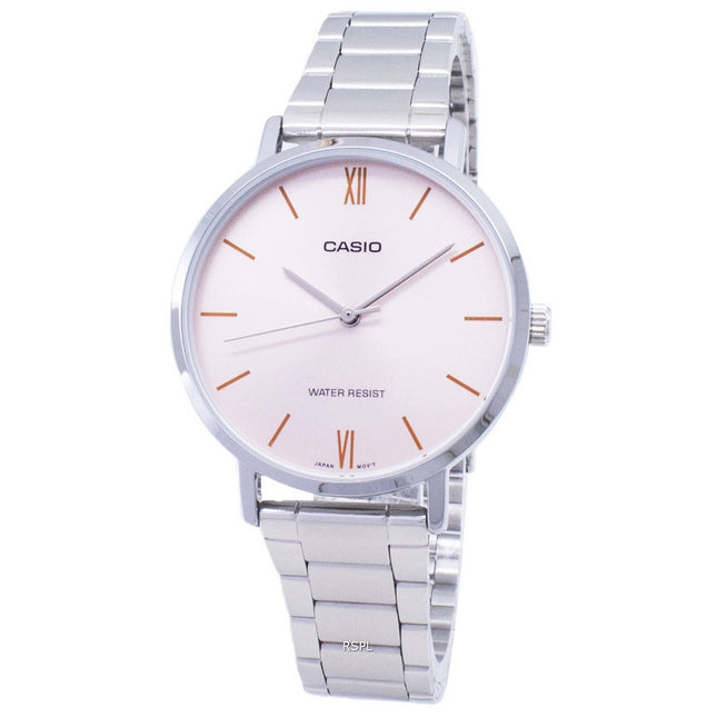 Casio Quartz LTP-VT01D-4B LTPVT01D-4B Analog Women's Watch