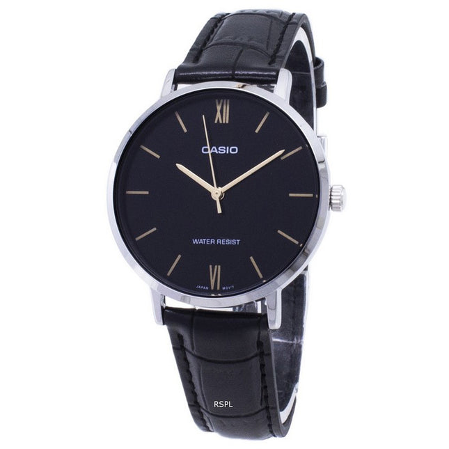 Casio Quartz LTP-VT01L-1B LTPVT01L-1B Analog Women's Watch