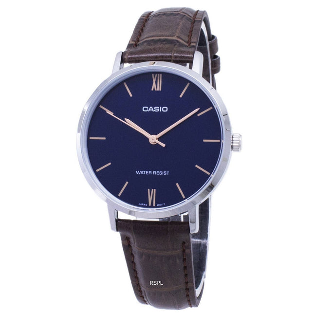 Casio Quartz LTP-VT01L-2B LTPVT01L-2B Analog Women's Watch