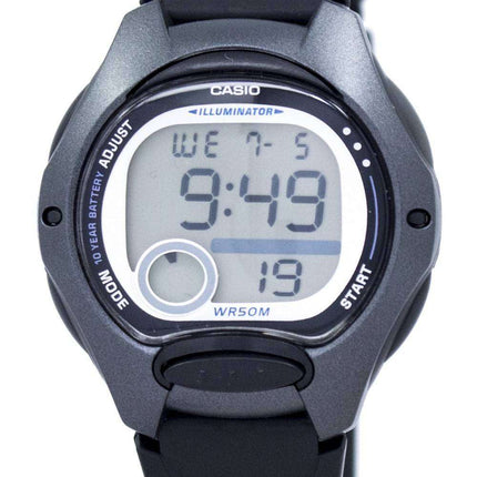 Casio Illuminator Dual Time Alarm Digital LW-200-1BV LW200-1BV Women's Watch