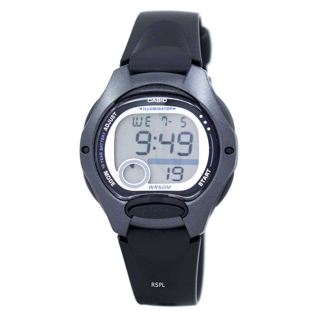 Casio Illuminator Dual Time Alarm Digital LW-200-1BV LW200-1BV Women's Watch