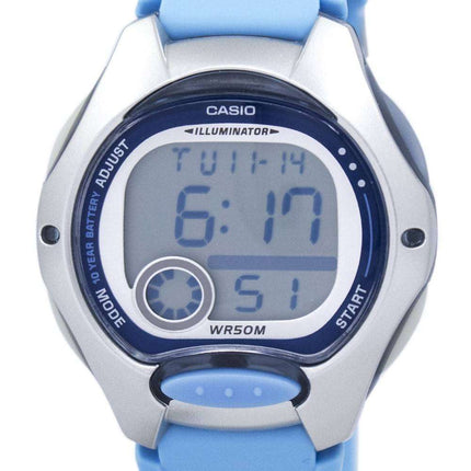 Casio Digital Sports Illuminator LW-200-2BVDF Womens Watch