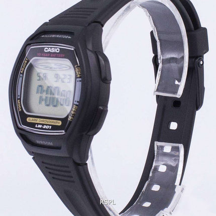 Casio Digital Alarm Chrono Illuminator LW-201-1AVDF Womens Watch