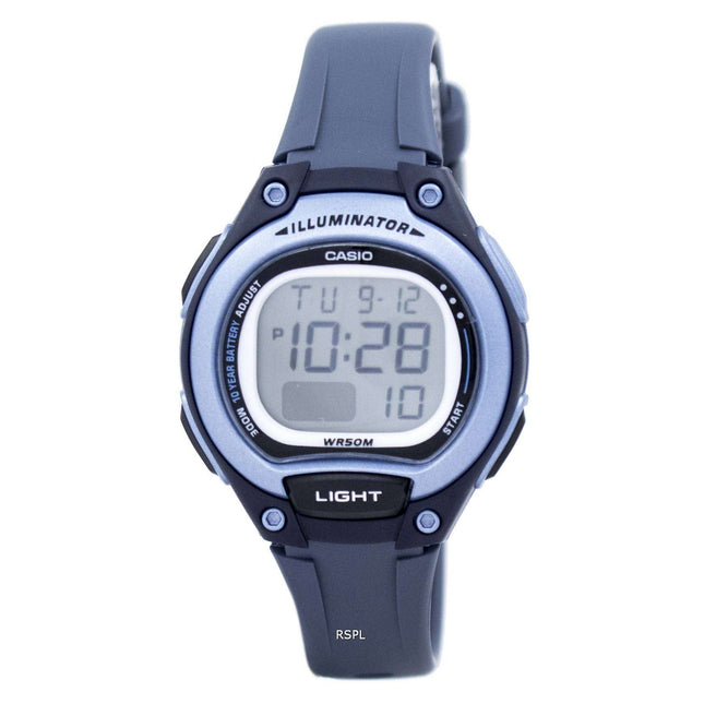 Casio Illuminator Dual Time Alarm Digital LW-203-2AV LW203-2AV Women's Watch