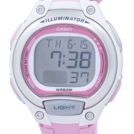 Casio Illuminator Dual Time Alarm Digital LW-203-4AV LW203-4AV Women's Watch