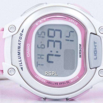 Casio Illuminator Dual Time Alarm Digital LW-203-4AV LW203-4AV Women's Watch