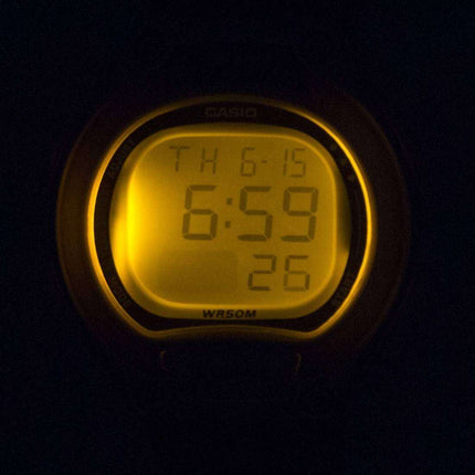Casio Illuminator Dual Time Alarm Digital LW-203-8AV LW203-8AV Women's Watch