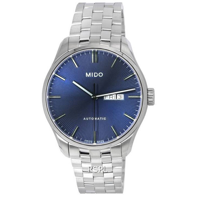 Mido Belluna Sunray Blue Dial Automatic M024.630.11.041.00 M0246301104100 Men's Watch