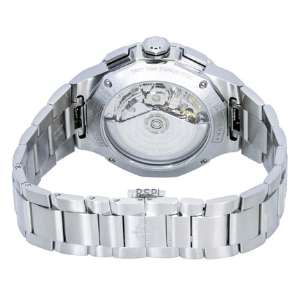 Baume & Mercier Riviera Chronograph Stainless Steel White Dial Automatic M0A10827 100M Men's Watch