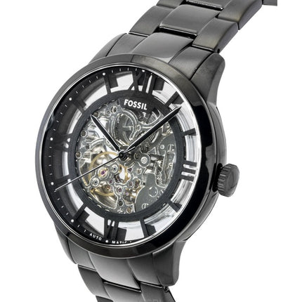 Fossil Townsman Stainless Steel Black Skeleton Dial Automatic ME3269 Men's Watch