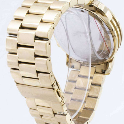 Michael Kors Gold-Tone Runway MK8077 Unisex Watch
