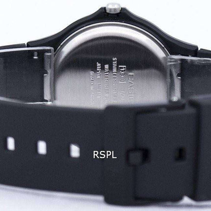 Casio Classic Analog Quartz Black Resin MQ-24-1BLDF MQ-24-1BL Mens Watch