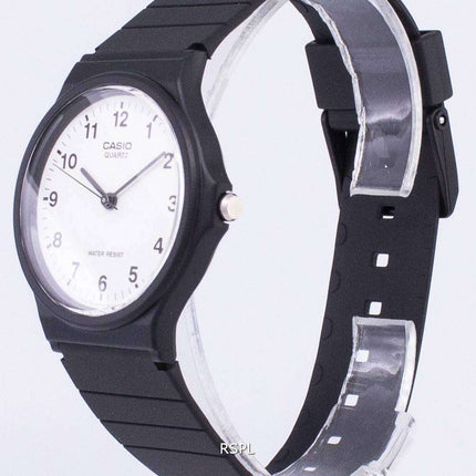 Refurbished Casio Classic Analog Quartz White Dial MQ-24-7BLDF MQ-24-7BL Men's Watch