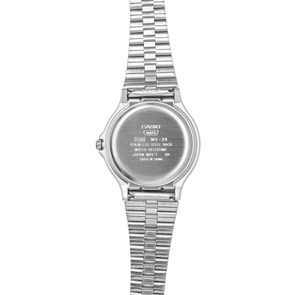 Casio Analog Stainless Steel Green Dial Quartz MQ-24DA-3A Unisex Watch