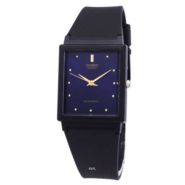 Casio Classic Quartz Analog Blue Dial Rectangular MQ-38-2ADF MQ-38-2A Mens Watch