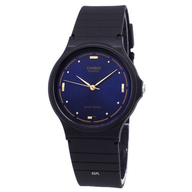 Casio Quartz Enticer Analog Blue Dial MQ-76-2ALDF MQ-76-2AL Mens Watch