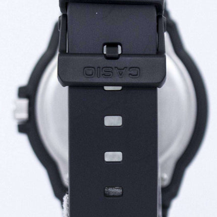 Casio Quartz Analog 100M Black Resin Strap MRW-200H-1EVDF MRW-200H-1EV Mens Watch