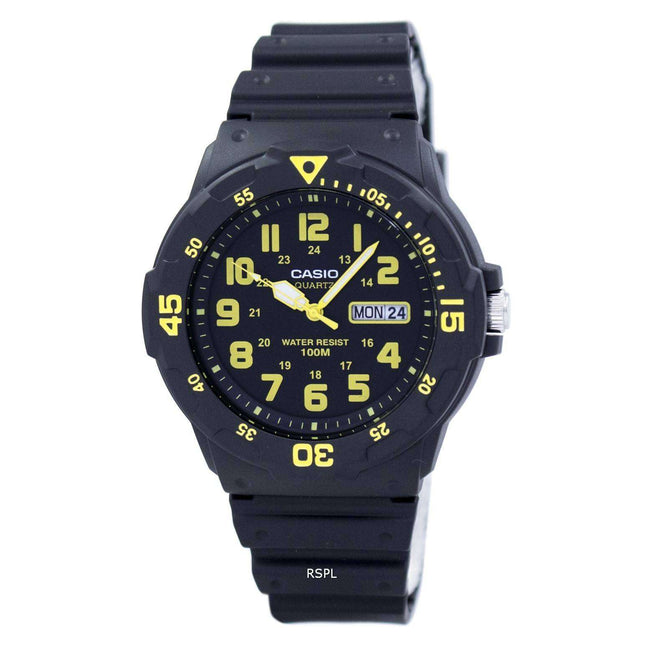 Casio Quartz Analog Black Dial MRW-200H-9BVDF MRW-200H-9BV Men's Watch