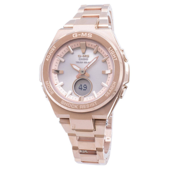 Casio Baby-G G-MS MSG-S200DG-4A MSGS200DG-4A Tough Solar Women's Watch