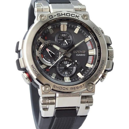 Casio G-Shock MT-G Analog Smartphone Link Resin Strap Tough Solar MTG-B1000-1 200M Men's Watch