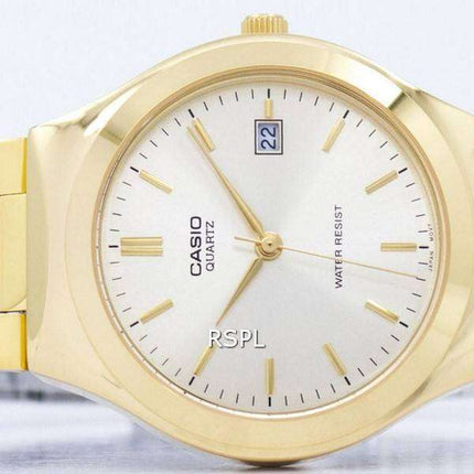 Casio Quartz Analog Gold Tone Dial MTP-1170N-9ARDF MTP-1170N-9AR Mens Watch