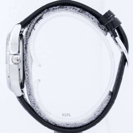 Casio Quartz Analog White Dial Black Leather MTP-1183E-7BDF MTP-1183E-7B Mens Watch